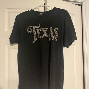 Black Texas 1836 Graphic T-Shirt